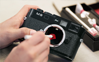 Schoonmaken sensor 